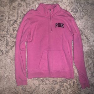 PINK Quarter Zip Pullover
